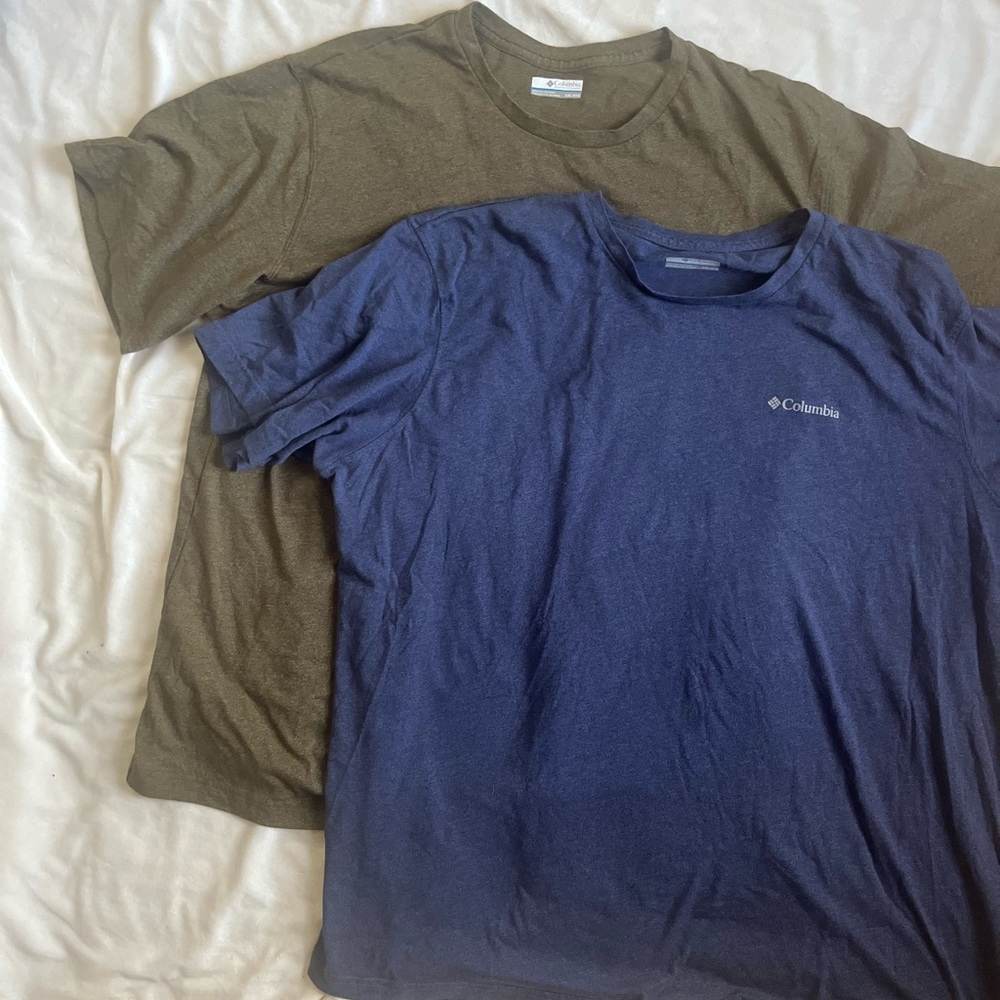 Two Columbia Tees
